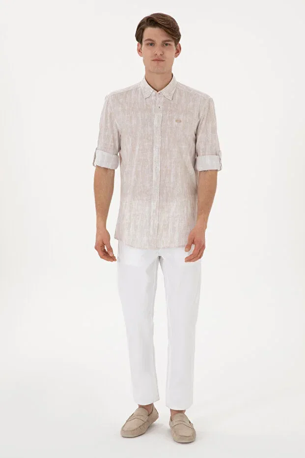 Мужские брюки хлопковые U.S. Polo Assn., White