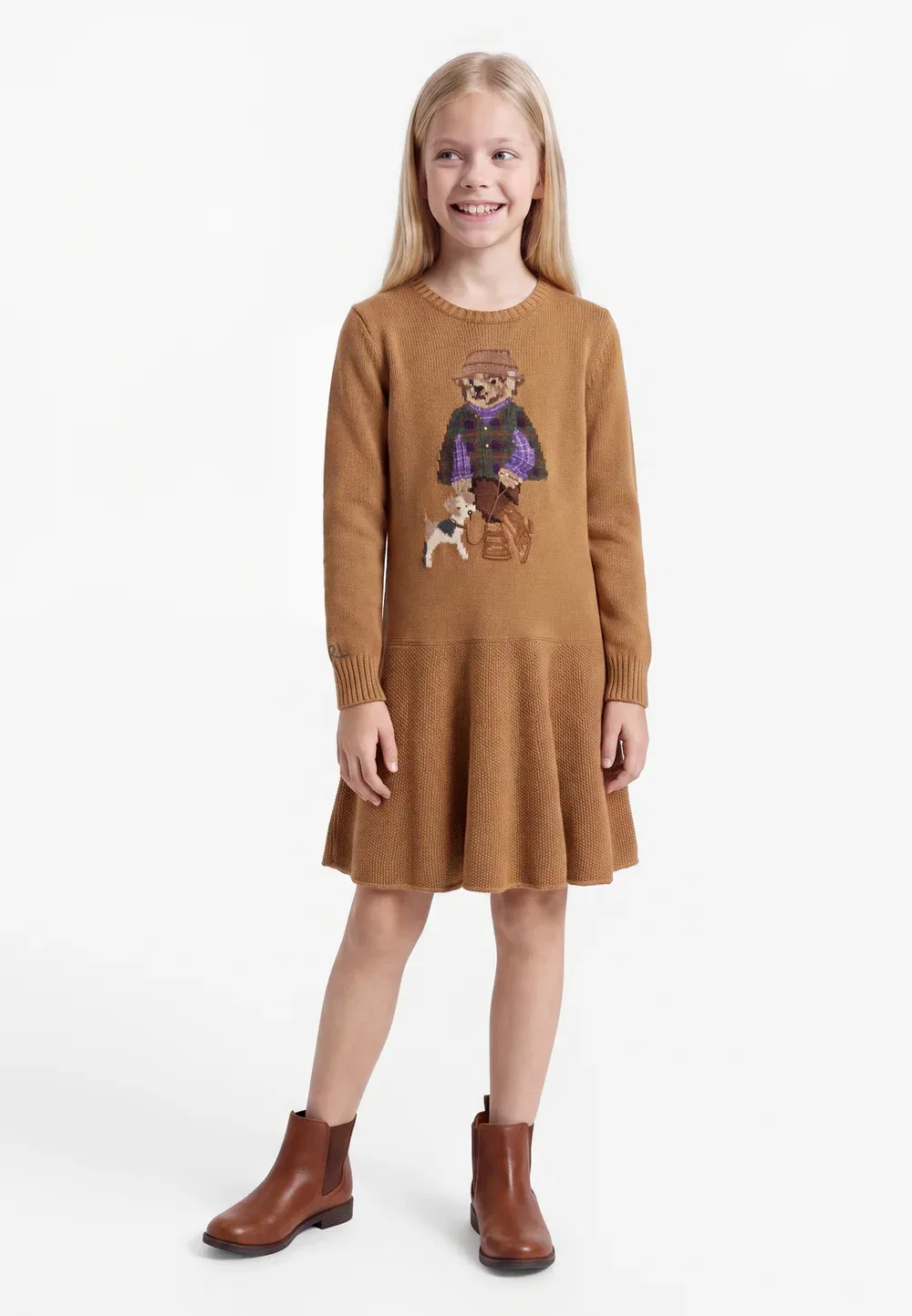 Платье-Свитер Polo Ralph Lauren, Berkshire Tan