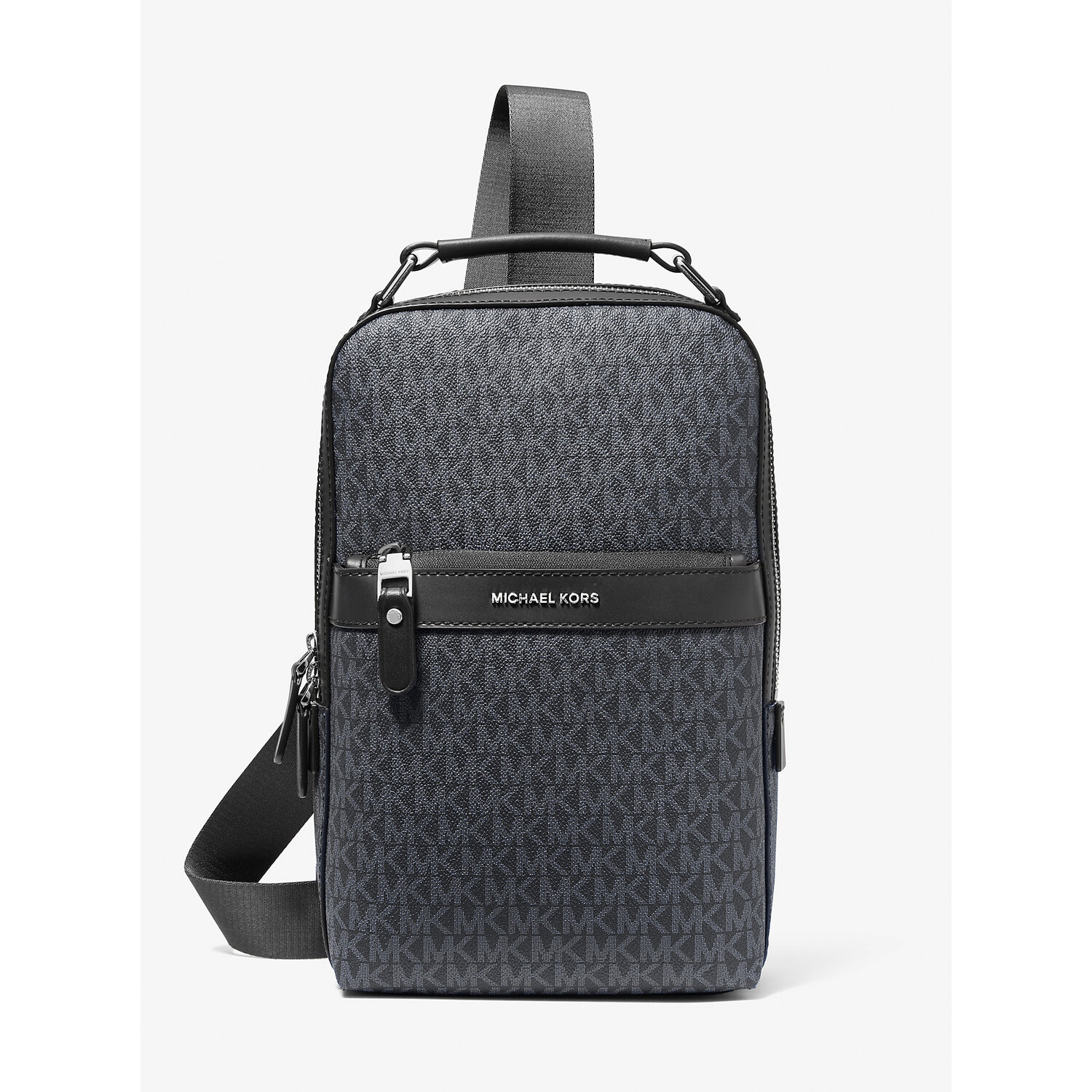 

Сумка-слинг Michael Kors Hudson Logo, синий