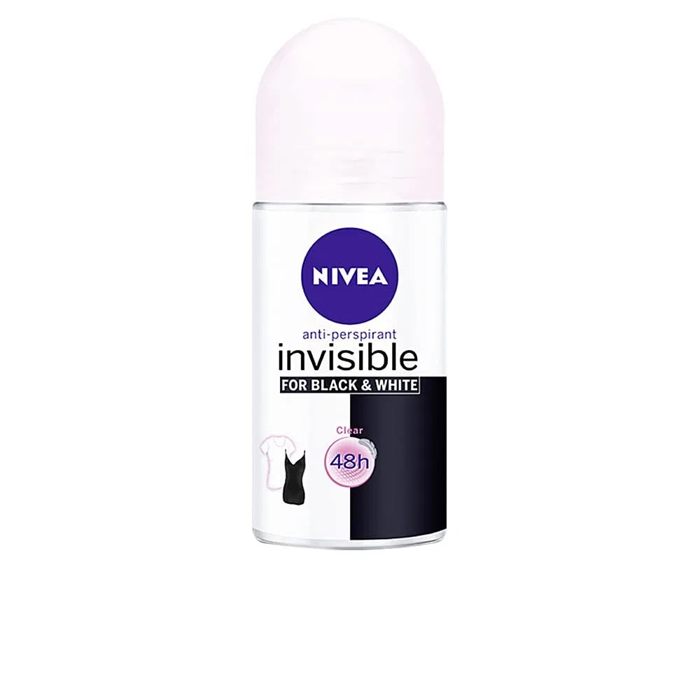 Дезодорант-ролик BLACK & WHITE INVISIBLE NIVEA, 50 мл