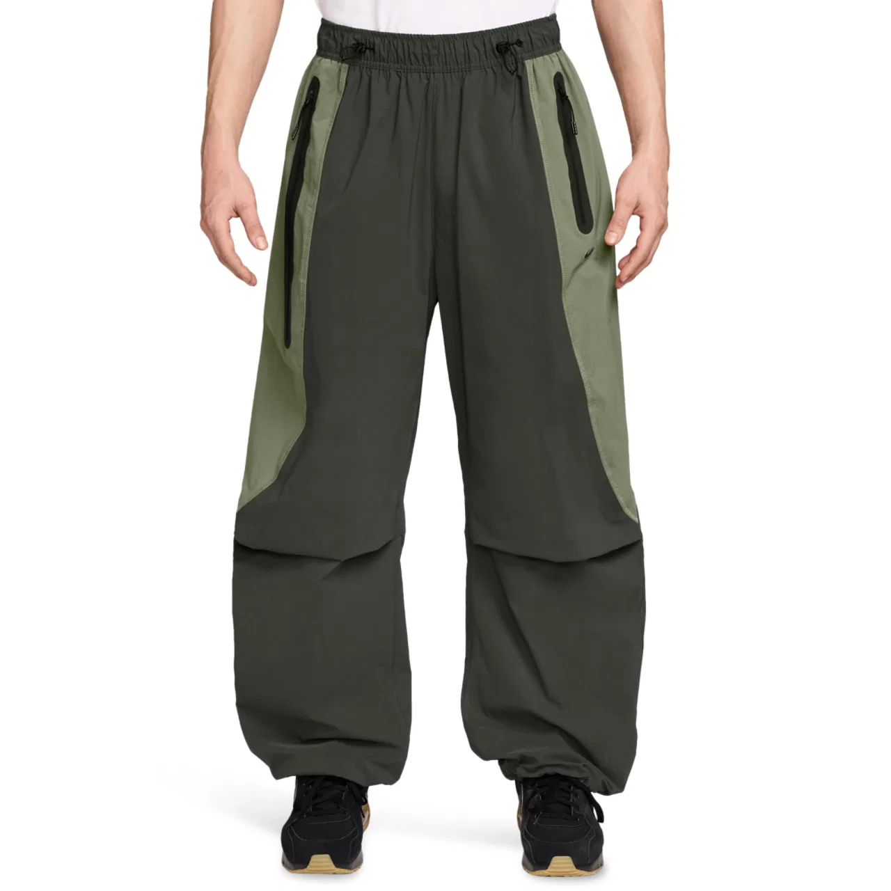 Мужские брюки Tech Woven Pro Oversized Nike, цвет Olive/Black
