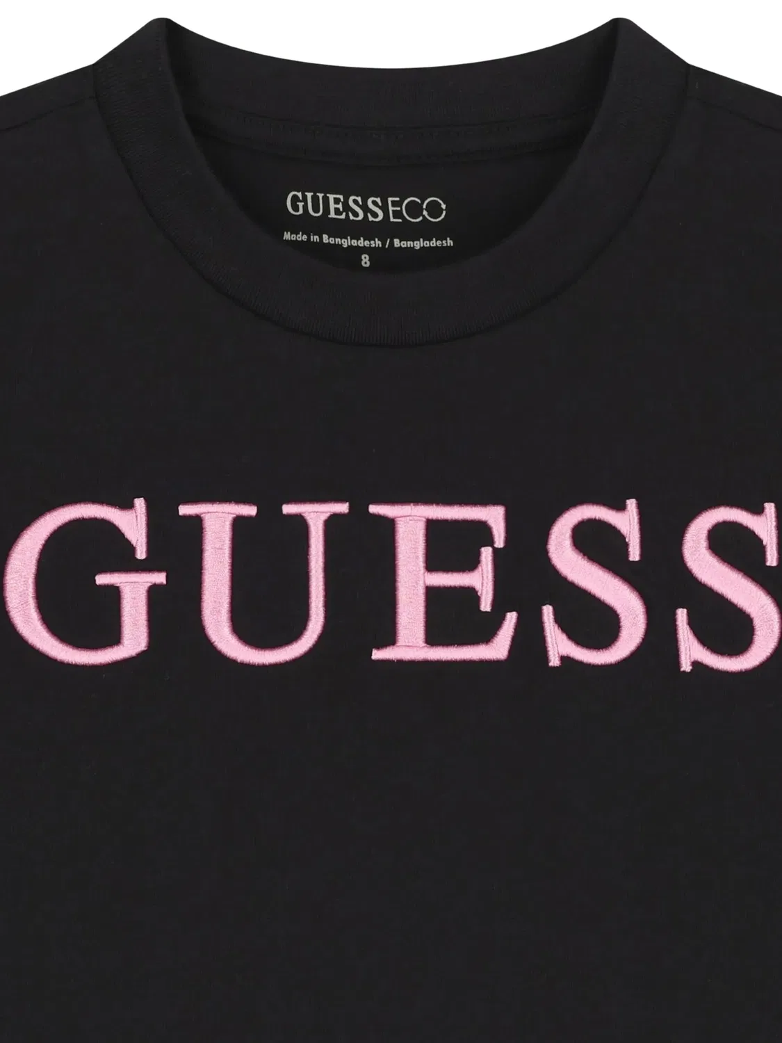 Футболка с вышивкой GUESS, черный — фото 2