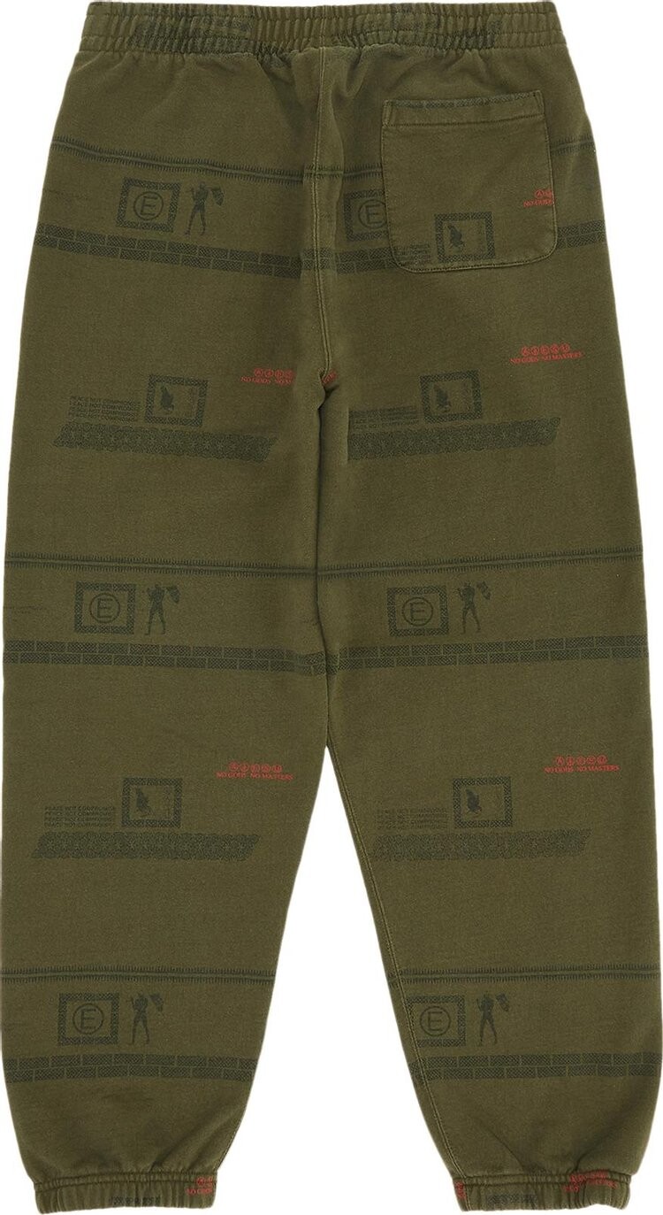 Спортивные брюки Supreme x UNDERCOVER Camo Sweatpant Dark Olive, зеленый — фото 2