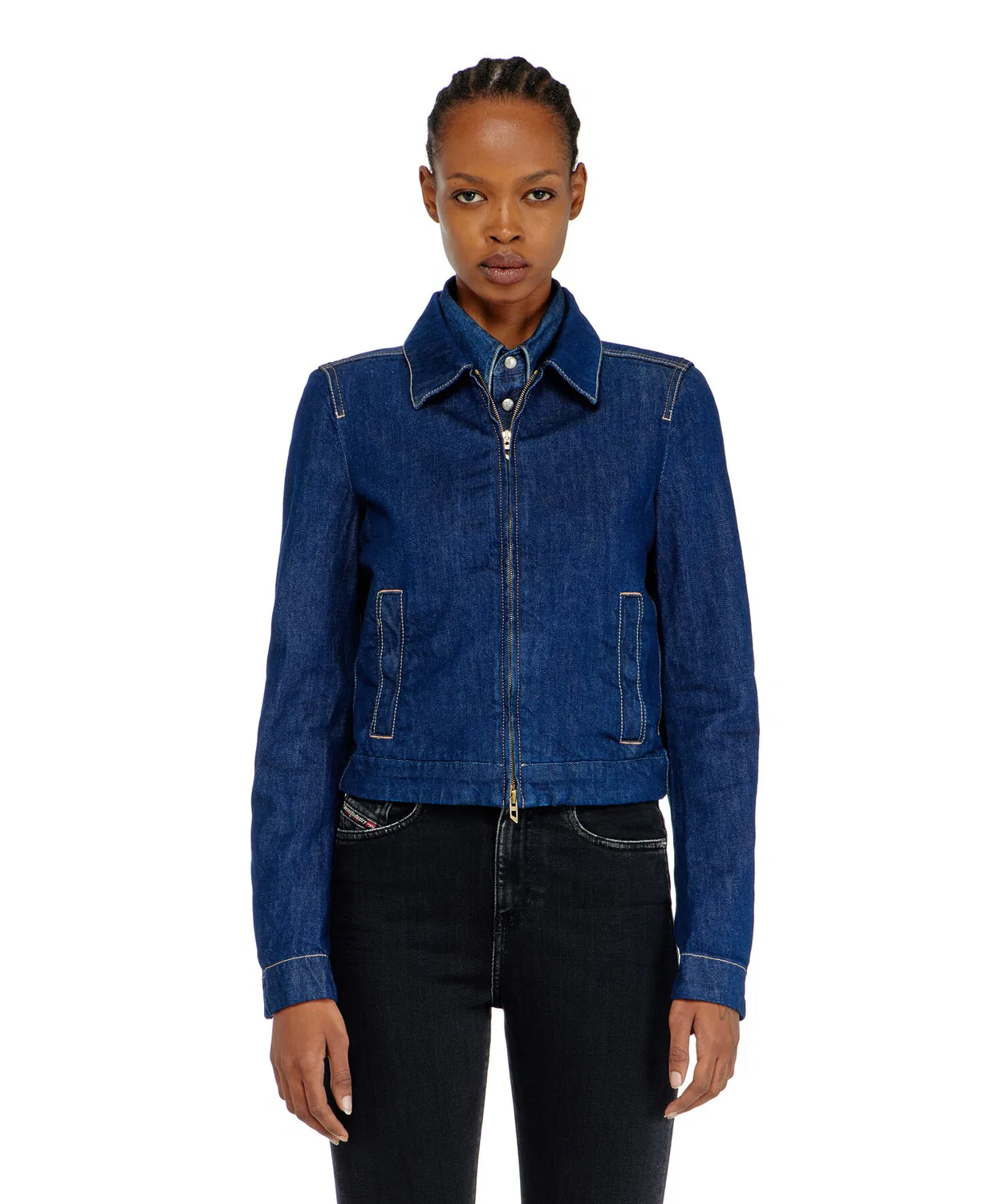 Женское джинсовое пальто DE-CORB DIESEL, Indigo Blue