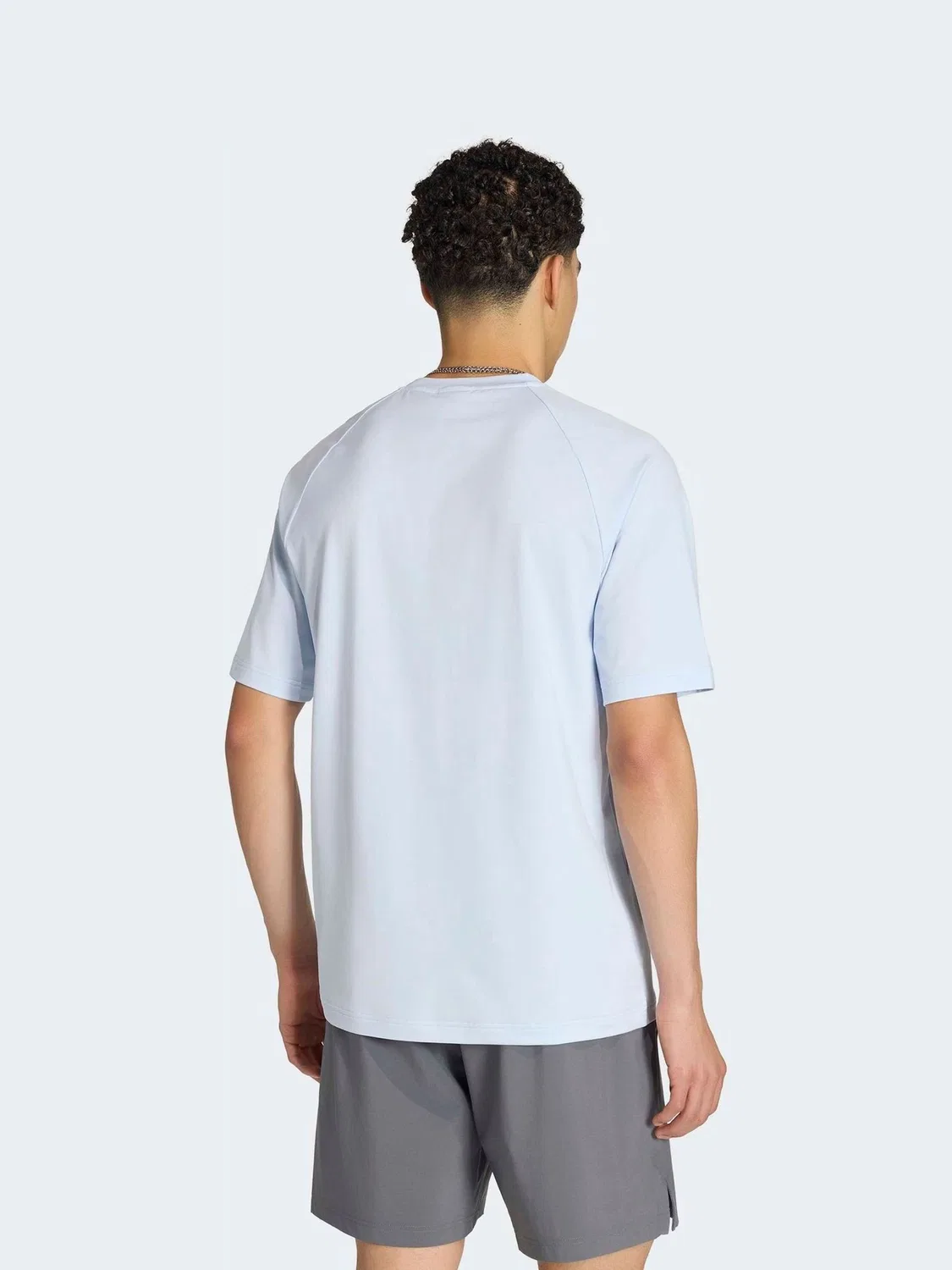 Футболка Tech Trefoil Essentials, adidas Originals, синий — фото 2