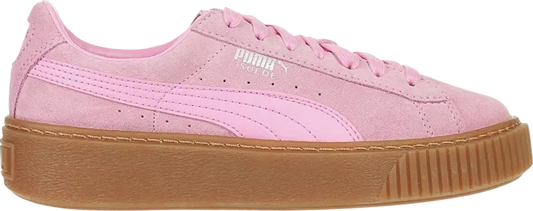 Кроссовки Puma Suede Platform Jr Prism Pink, розовый