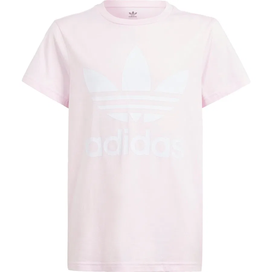 Детская футболка с принтом Trefoil Originals IN8446 adidas, Розовый