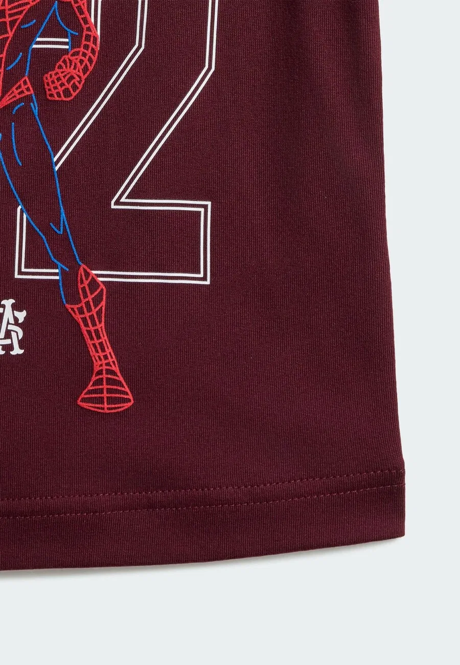 Спортивный костюм ADIDAS SPORTSWEAR 'Marvel Spider-Man' красного цвета — фото 4