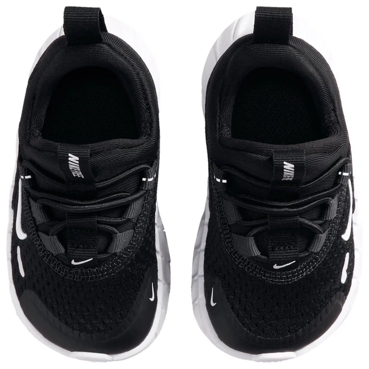 Беговые кроссовки для мальчиков Free Ride Nike, цвет Black/White/Anthracite — фото 4