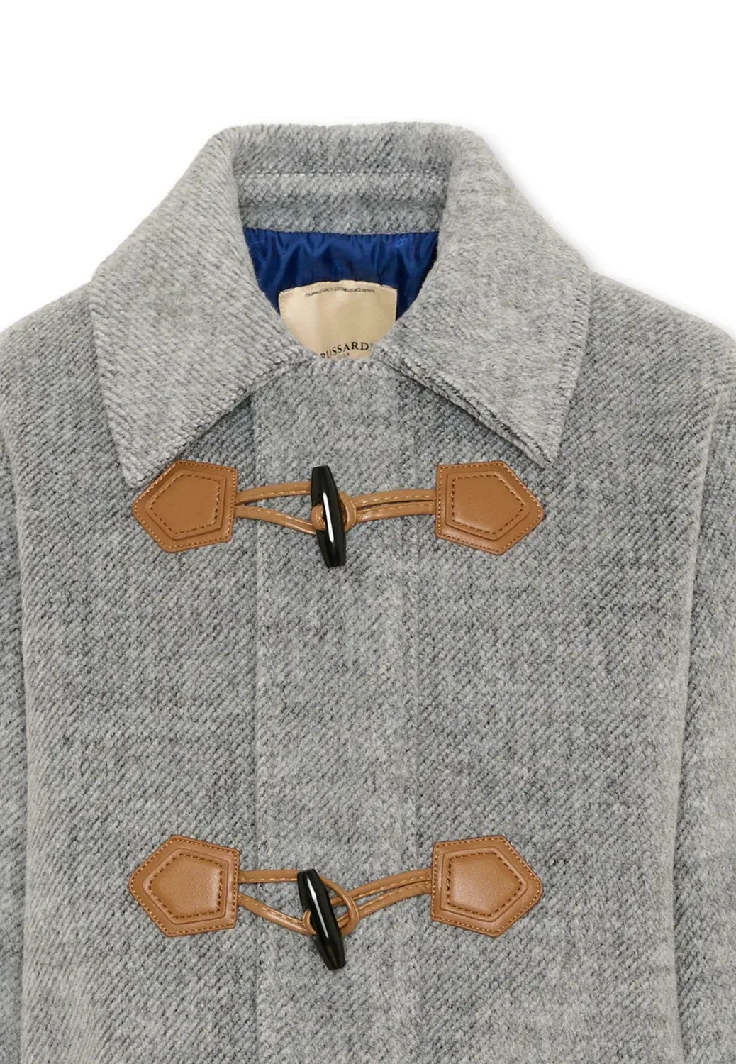 Cappotto classico - короткое пальто Tru Trussardi Junior, Grey — фото 3
