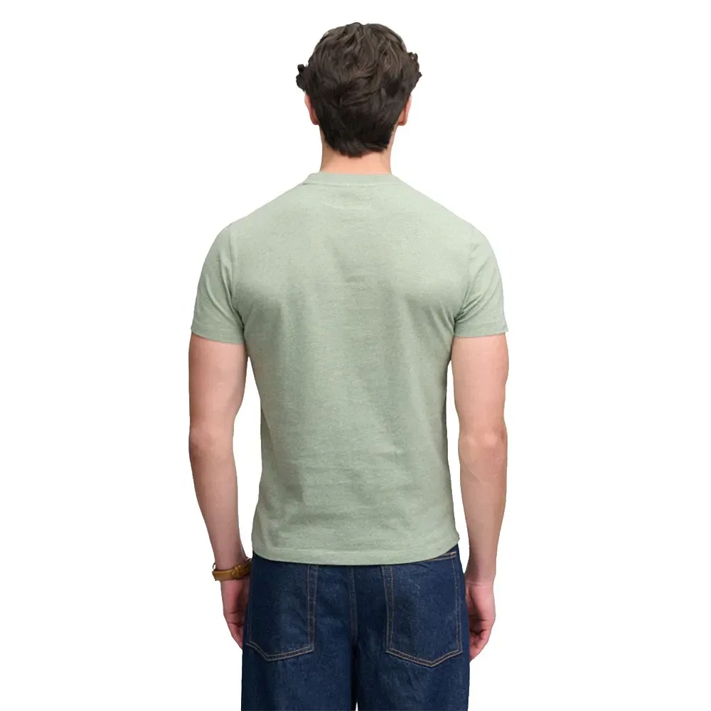 Мужская футболка с коротким рукавом Essential Company Logo Superdry, Green — фото 2