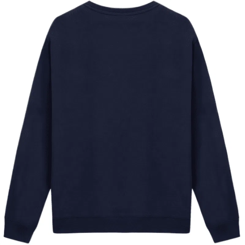Детский свитшот с круглым вырезом, свободного кроя, GAP, Black — фото 4