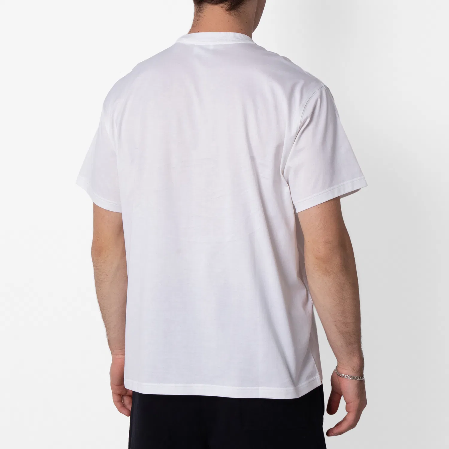 Футболка хлопковая EKD Embroidered Cotton T-Shirt Burberry, White — фото 3