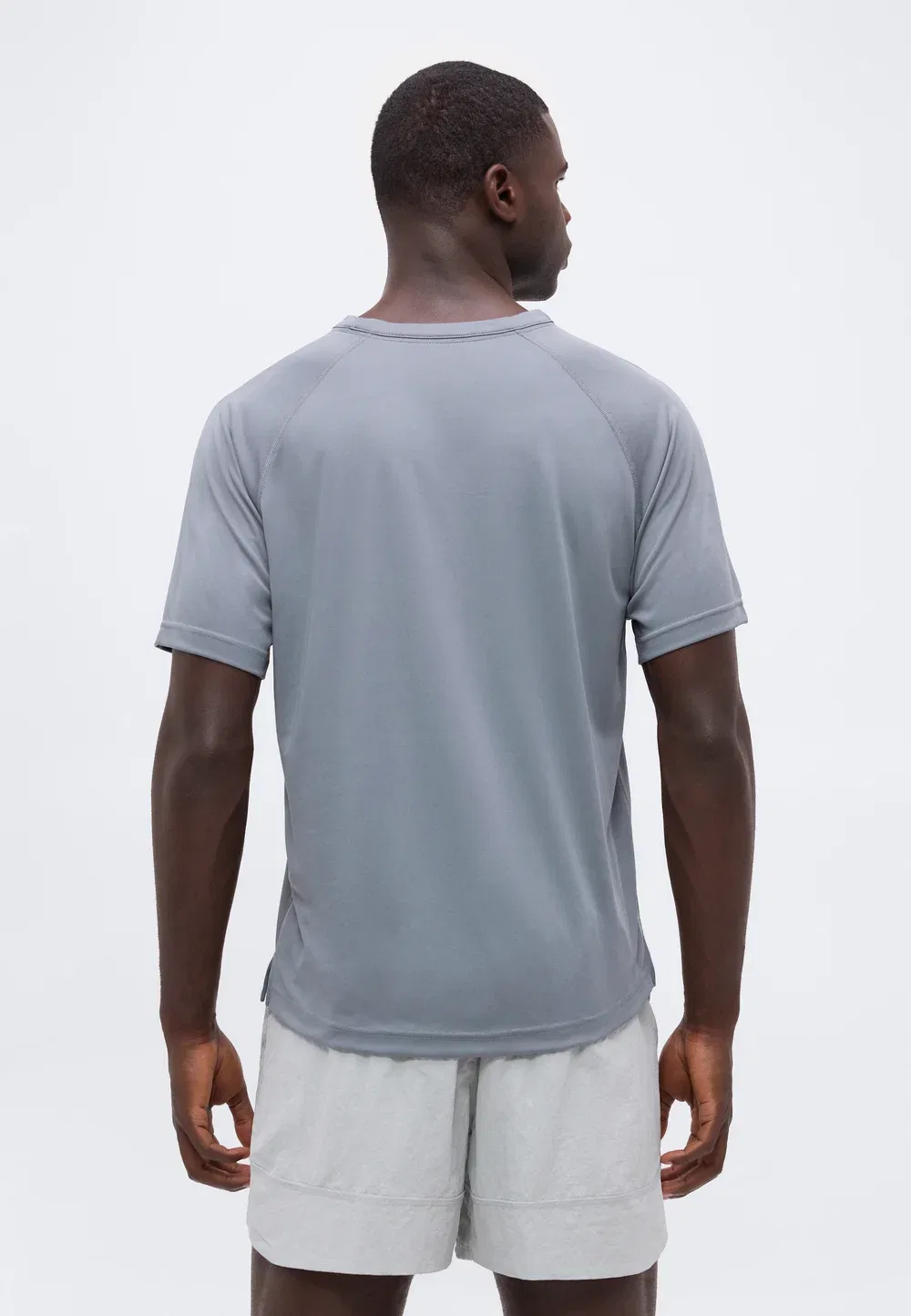 Flex - спортивная футболка Nike Performance, Smoke Grey/Black — фото 3
