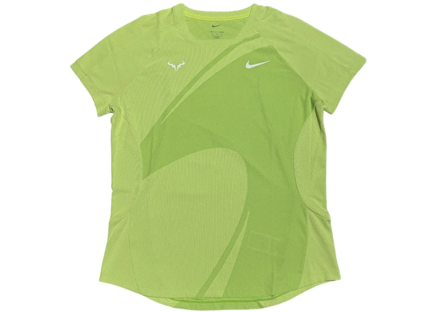 Мужская футболка теннисная Nike Rafa Nadal Dri-Fit ADV Match Version Short Sleeve, Action Green