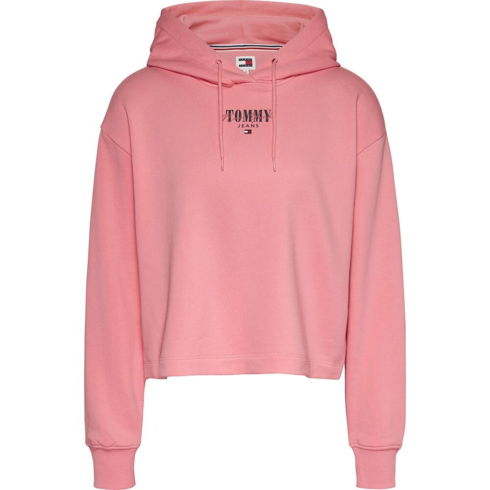 

Худи Tommy Jeans Rlx Essential Logo, розовый