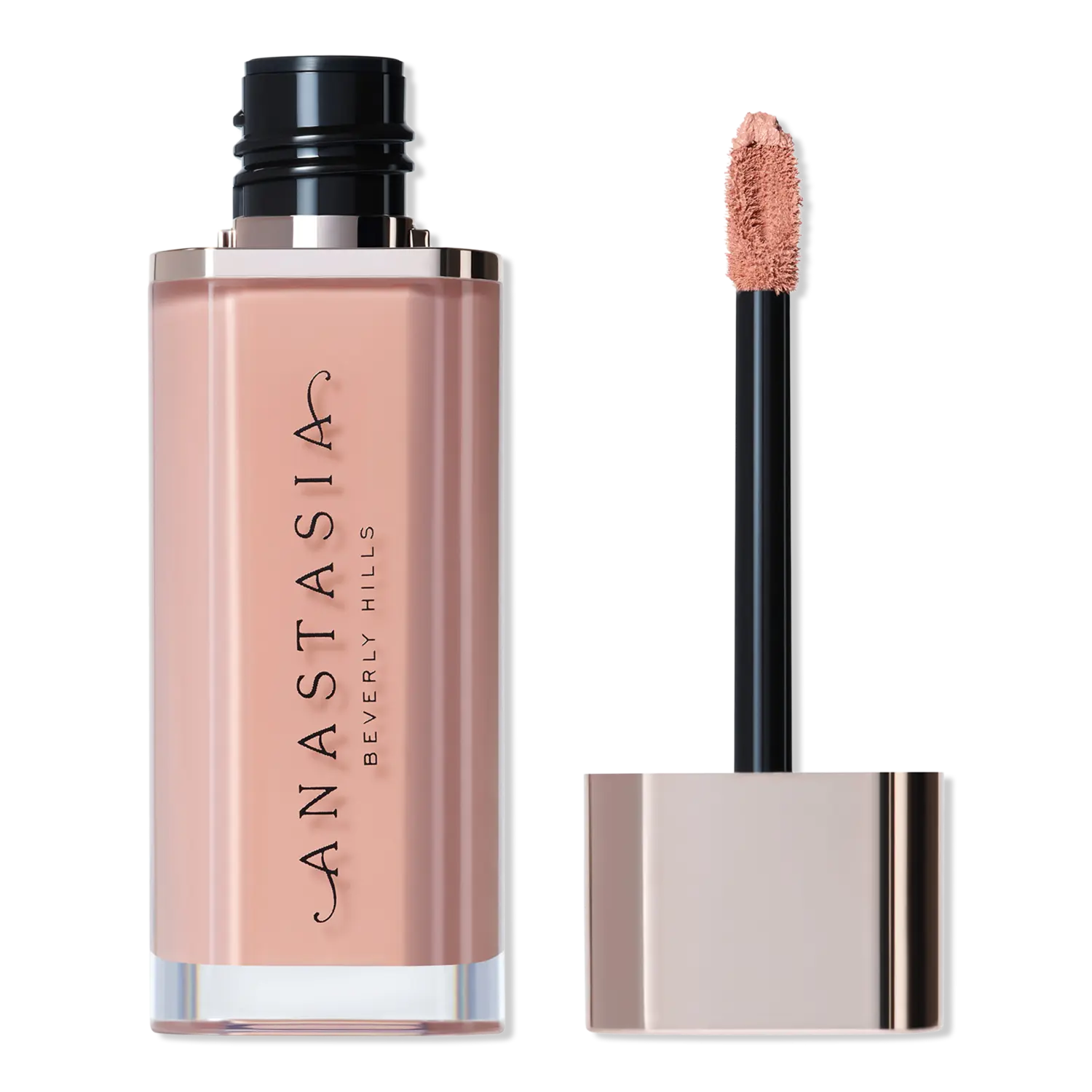 

Губная бархатная муссовая помада с высокой пигментацией Anastasia Beverly Hills, Peachy Nude (light peachy nude)