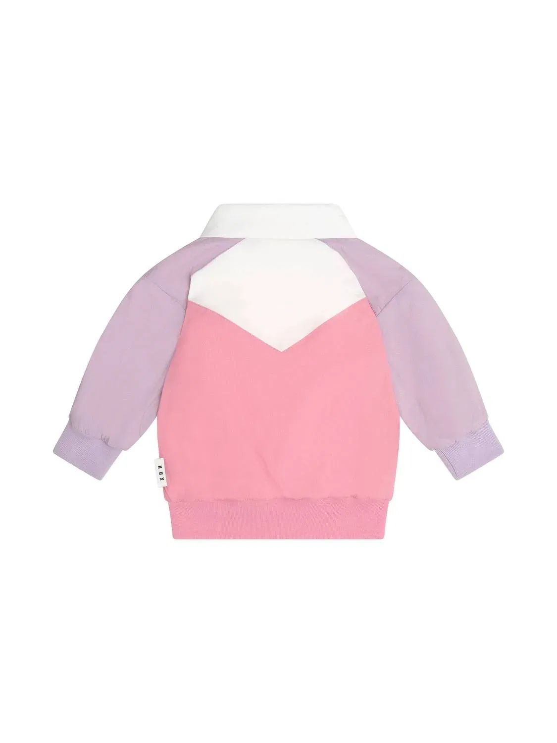 Детская куртка-ветровка с аппликацией Strawberry Windbreaker Huxbaby, Pink Multi — фото 4