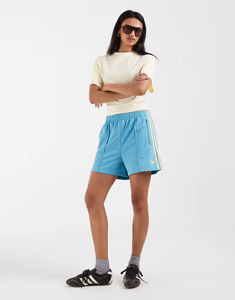 Шорты Adidas Originals Firebird, бирюзовый и желтого