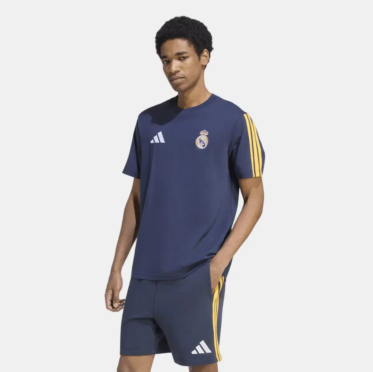 Мужская футболка Real Madrid CF 2026/2027 adidas, Azul Marino