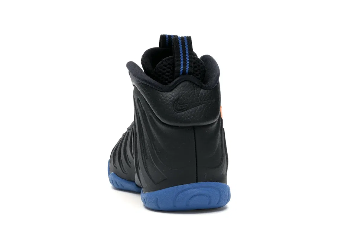 Детские кроссовки Lifestyle Nike Air Foamposite Pro, Black/Total Orange-Battle Blue — фото 4