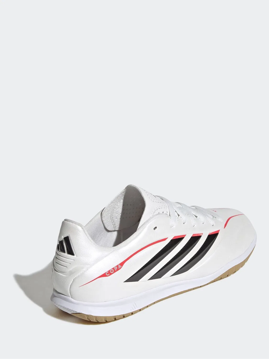 Кроссовки футбольные Copa Pure IV Club Indoor adidas, белый — фото 4