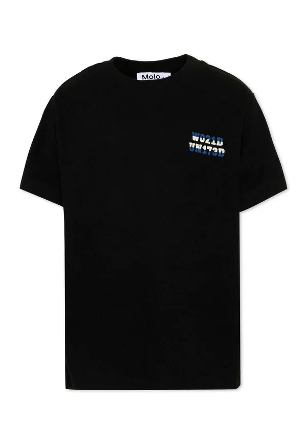 Футболка с принтом Print T-shirt Molo, черный