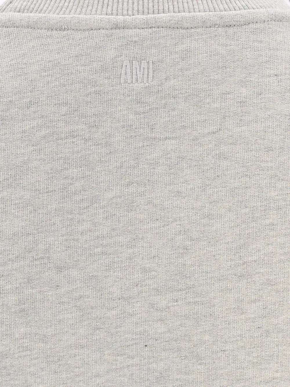 Толстовка Ami de Coeur Ami Paris, серый — фото 4