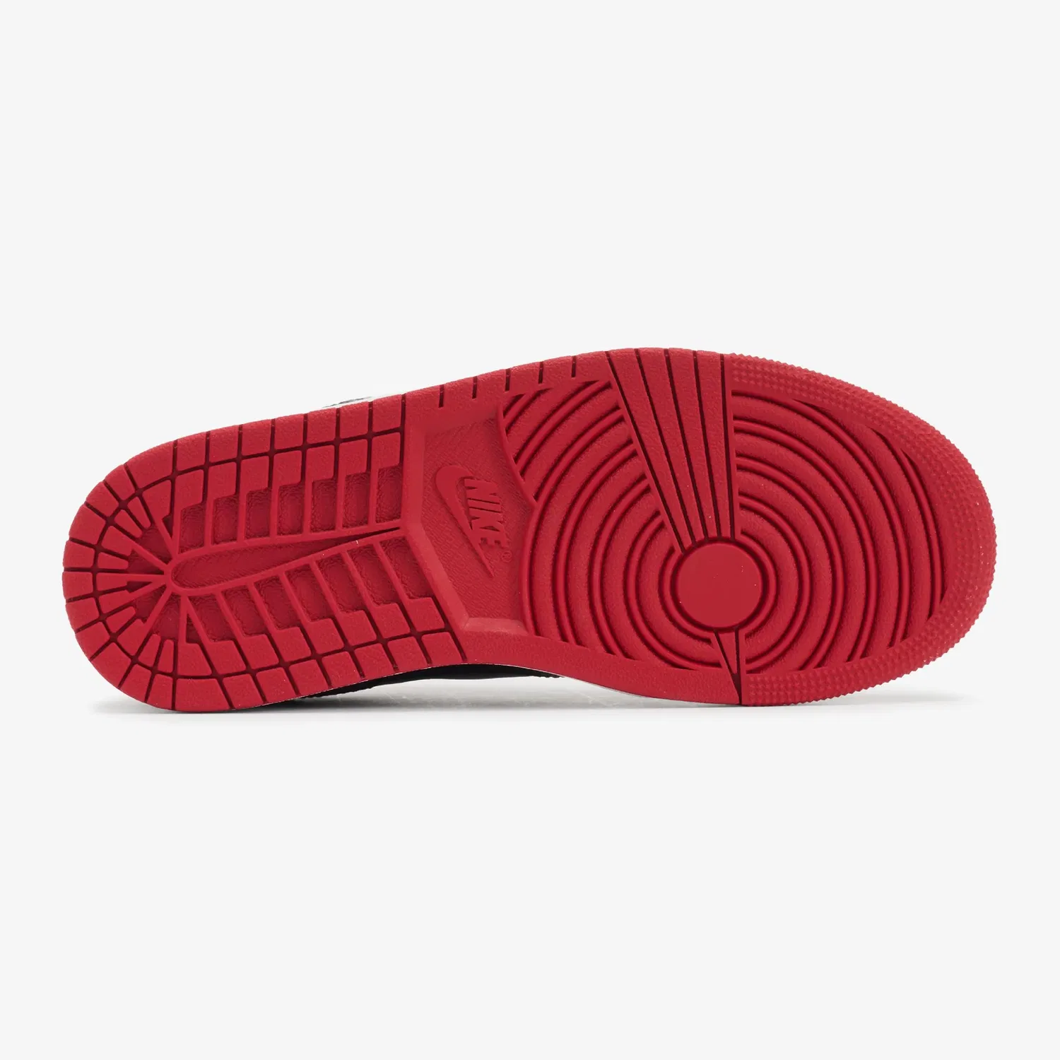 Детские низкие кроссовки Jordan Court Connect, Black/Red — фото 4