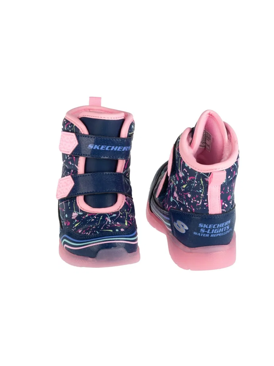 Ботинки SKECHERS 'Skechers Illumi-Brights - Power Paint' темно-синего цвета — фото 2