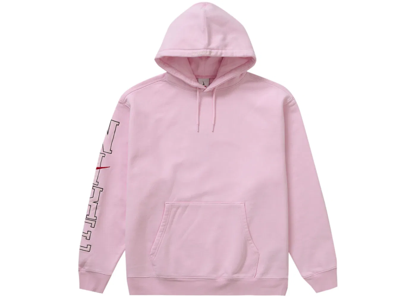 Мужская худи с принтом Supreme Nike Sweatshirt, Light Pink