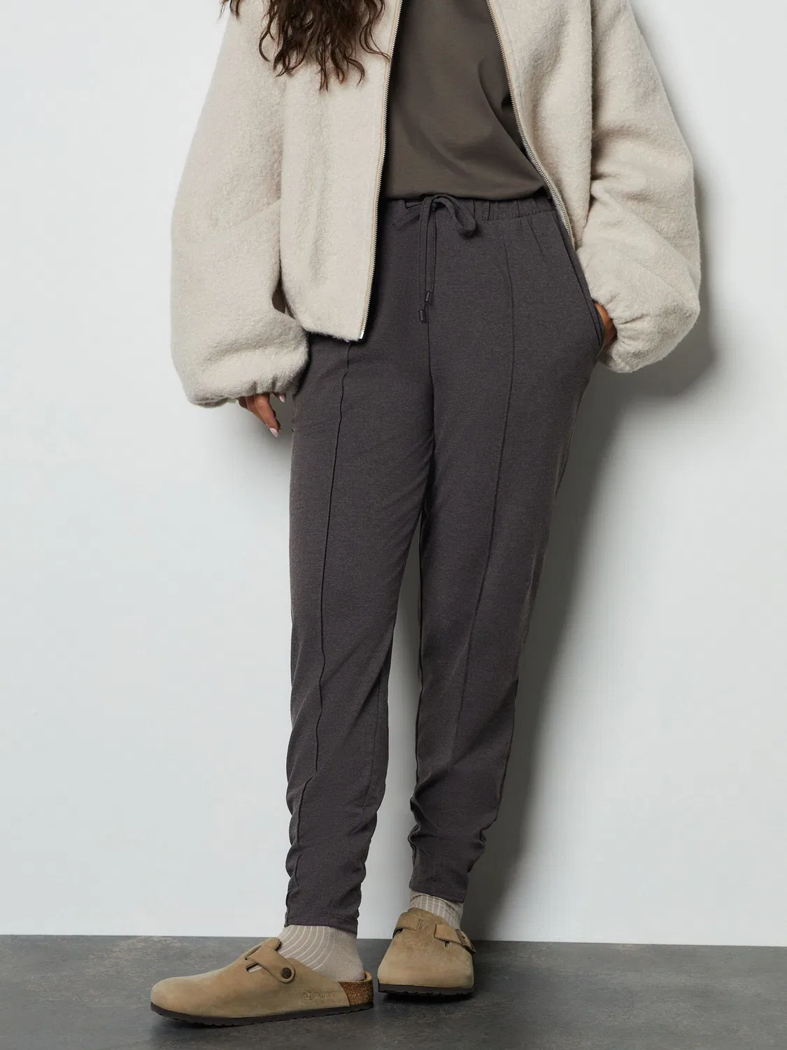 Джоггеры скинни, Charcoal Grey Marl Next — фото 2
