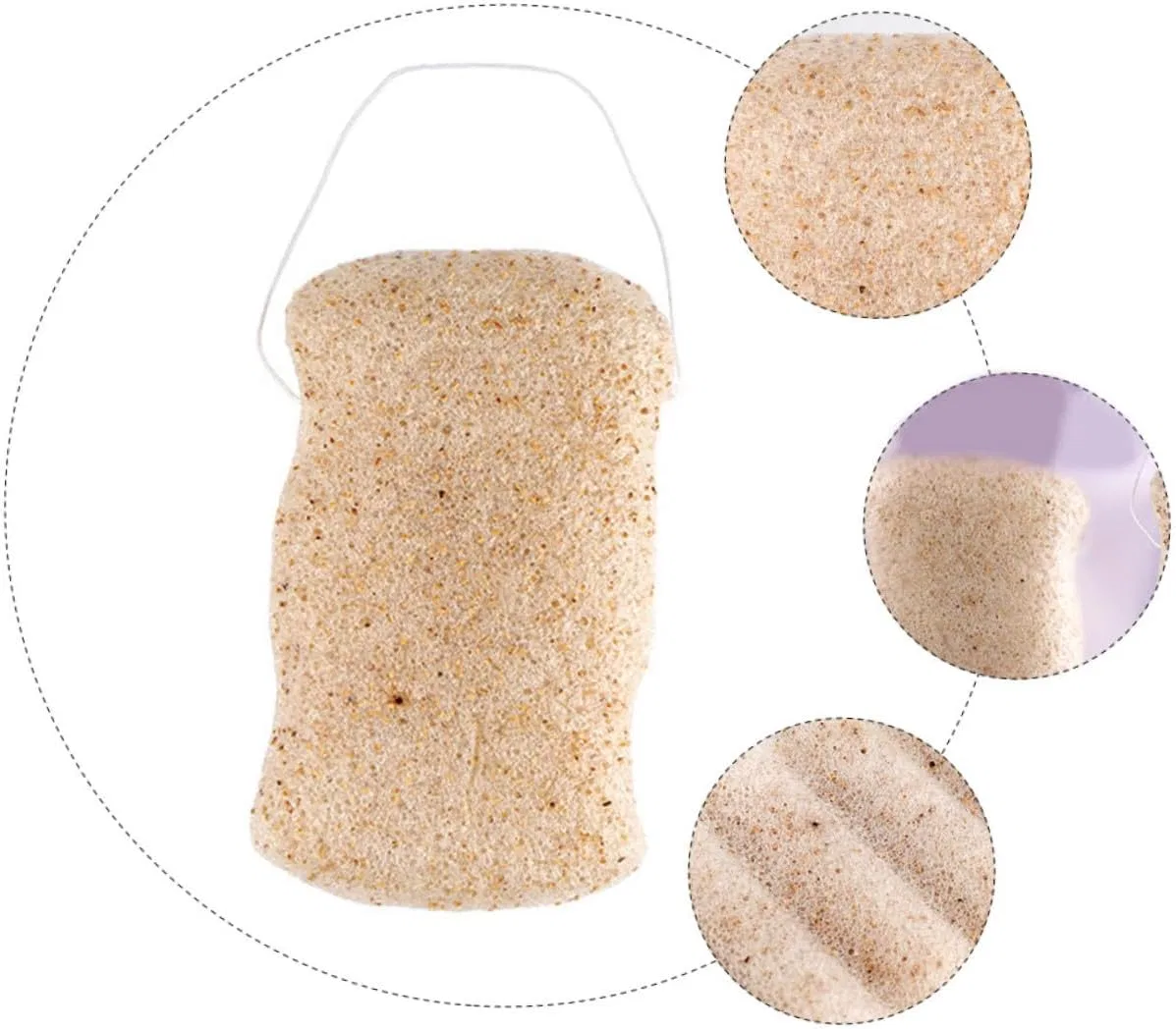 Спонж для лица OATIPHO, Beige — фото 4
