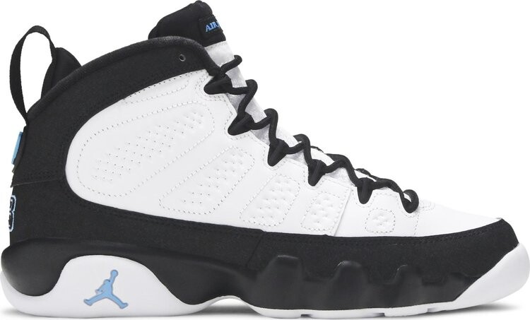 

Кроссовки Air Jordan 9 Retro GS University Blue, белый