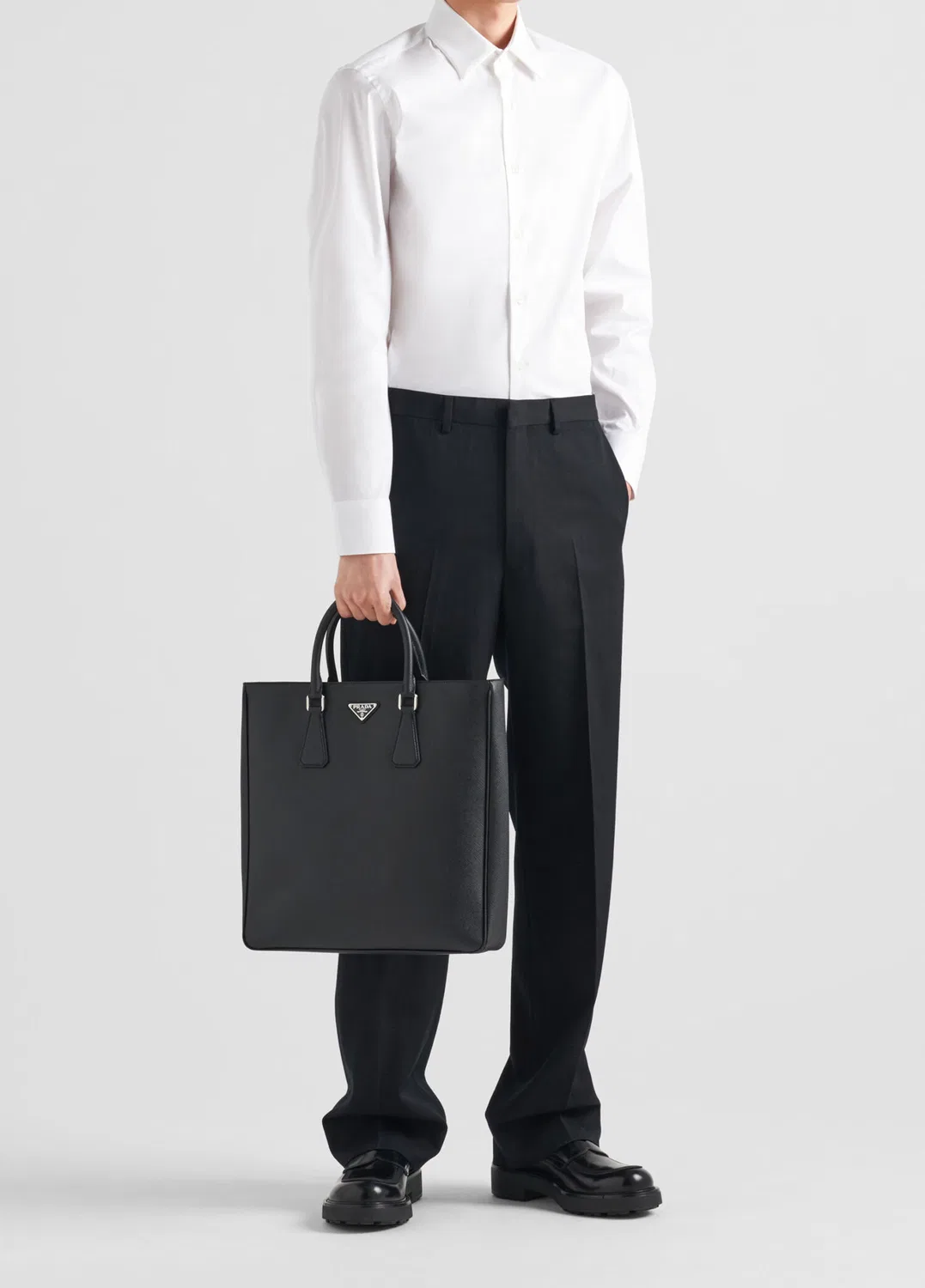 Рубашка Prada, белый — фото 2