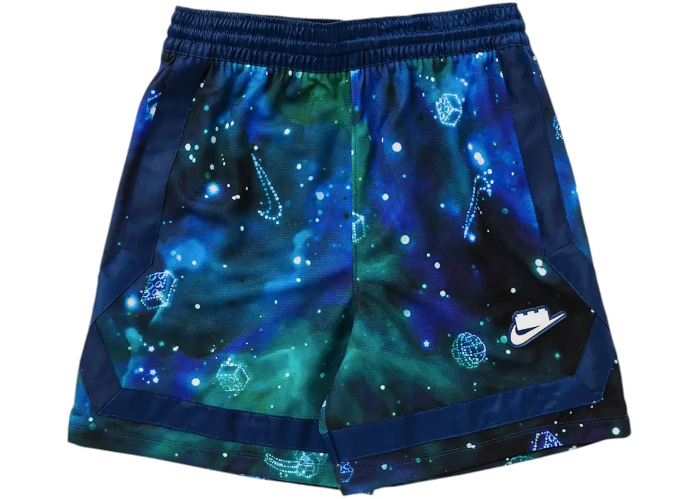Детские шорты Dri-FIT Nike, Brave Blue/Brave Blue/Black