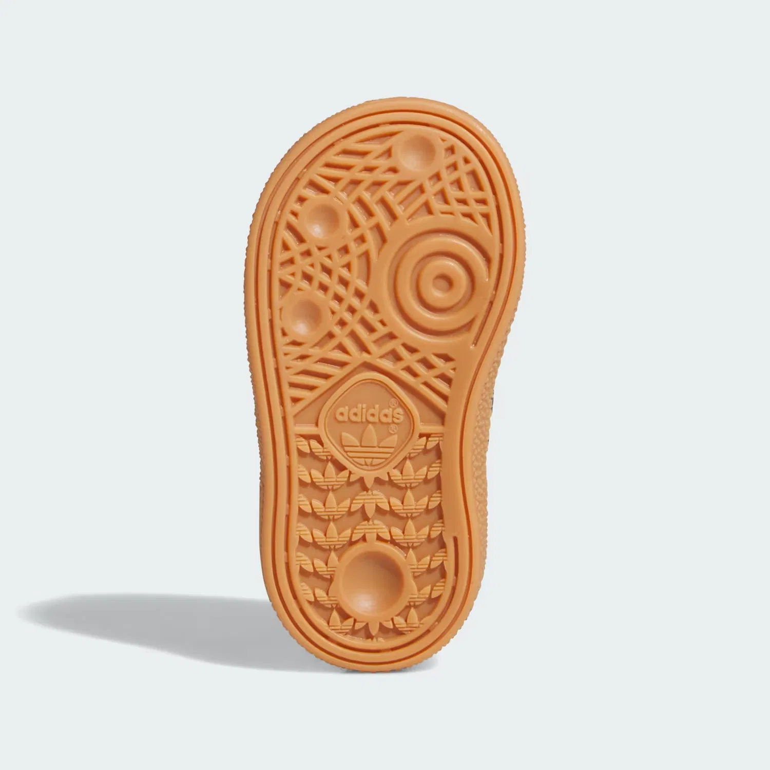 Детские кроссовки на эластичных шнурках Handball Spezial Comfort Closure Adidas Originals, песочный/белый/терракотовый — фото 3