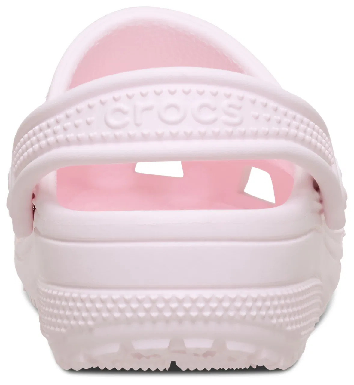 Детские сабо для девочек с принтом сердечек Classic Hearts Cut Out Crocs, Bubble Ice Bubble Ice — фото 3
