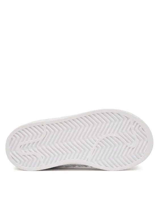 Кроссовки Superstar II Elastic Lace Adidas, белый — фото 4