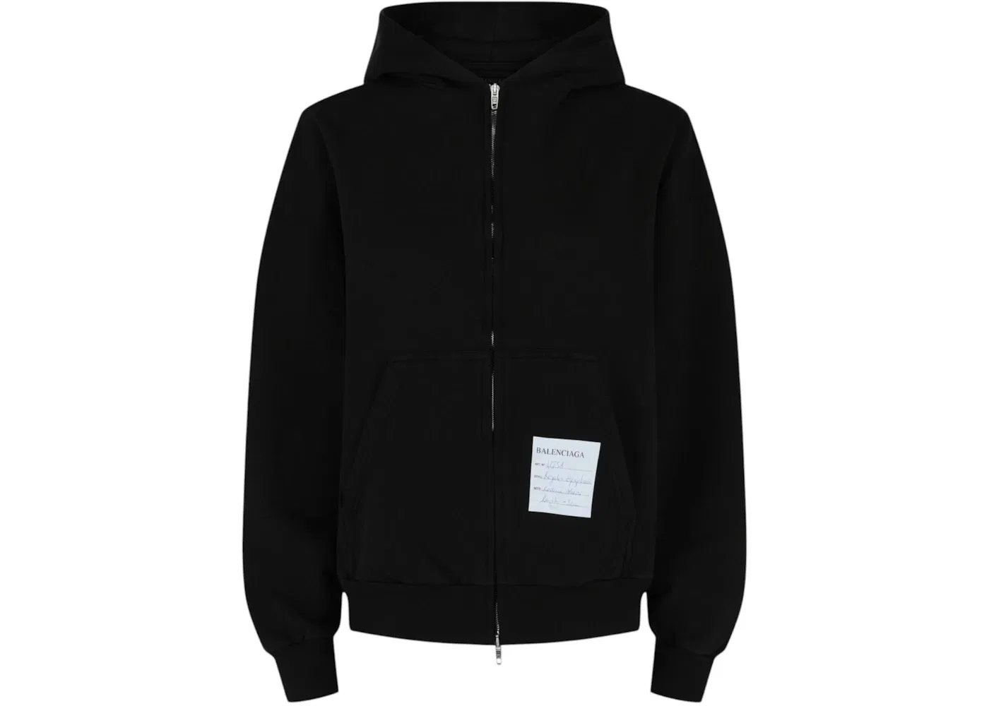 Женский худи оверсайз Balenciaga, Charcoal