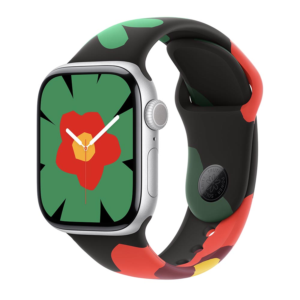 

Умные часы Apple Watch Series 11 (GPS), 46 мм, Silver Aluminum Case/Black Unity Bloom Sport Band - S/M, Серебристый, Умные часы Apple Watch Series 11 (GPS), 46 мм, Silver Aluminum Case/Black Unity Bloom Sport Band - S/M