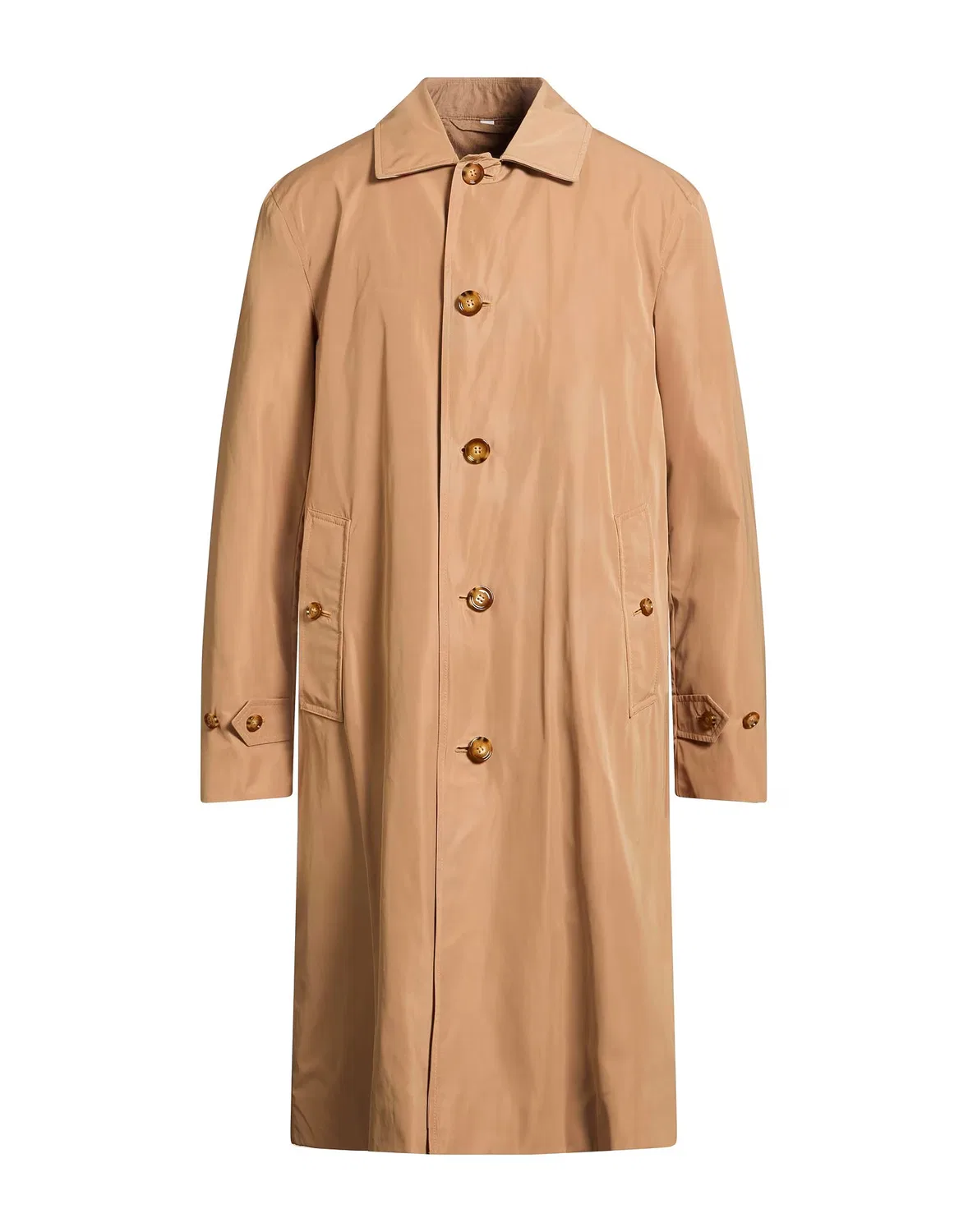 Мужское пальто однотонное Burberry, коричневый