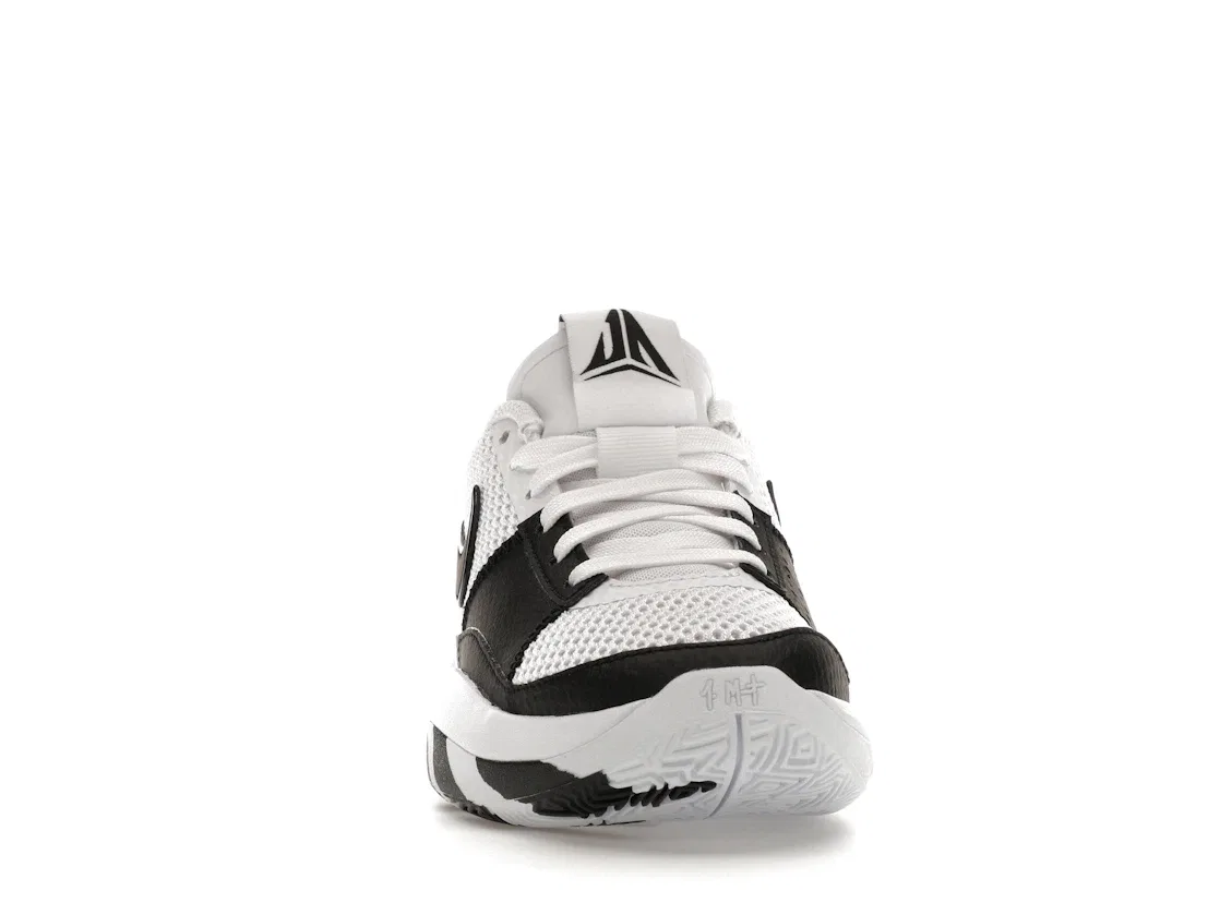 Детские кроссовки для мальчиков с принтом Nike Ja 1, White/White/Black — фото 2