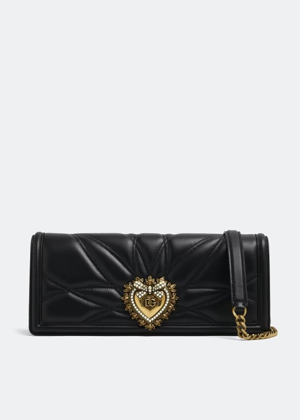 

Сумка DOLCE&GABBANA Devotion baguette bag, черный