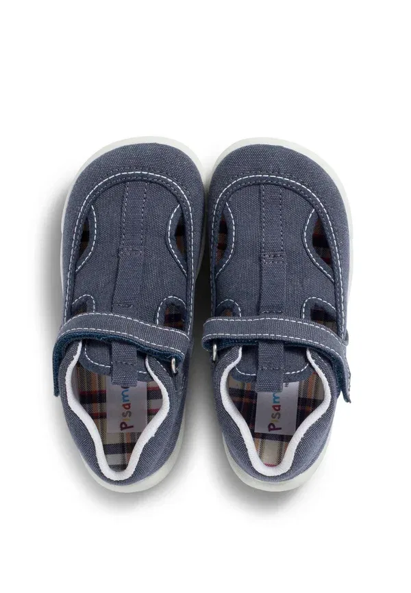 Ботиночки деним Con tira adherente - touch-strap shoes Pisamonas, azul marino, темно-синий — фото 3