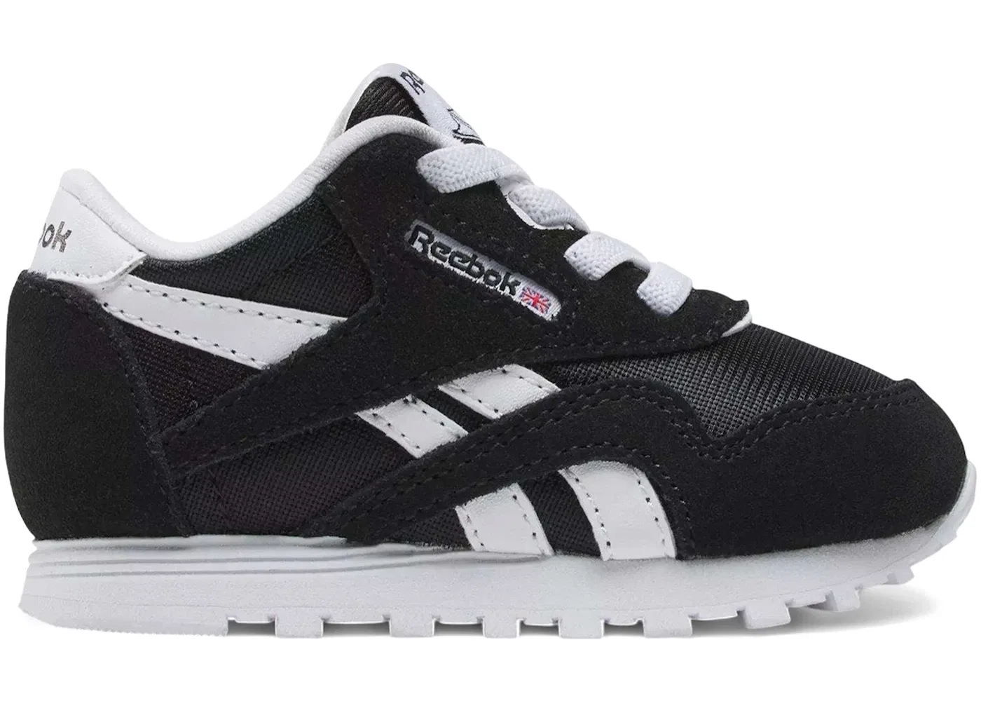 Детские кроссовки Lifestyle Reebok Classic Nylon, Black/White