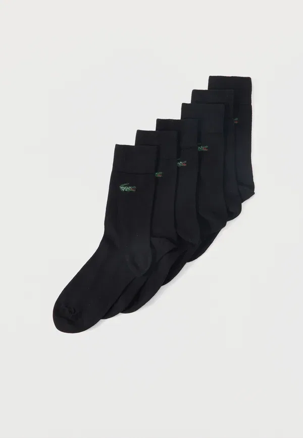 Носки Lacoste, Набор из 6 пар, Унисекс, Черный