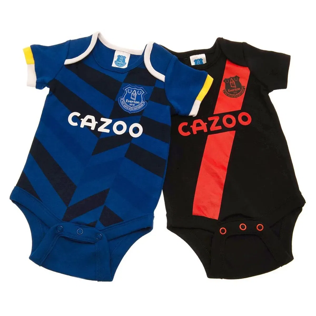 Детский комплект боди-комбинезонов из 2 штук Everton Fc, Blue