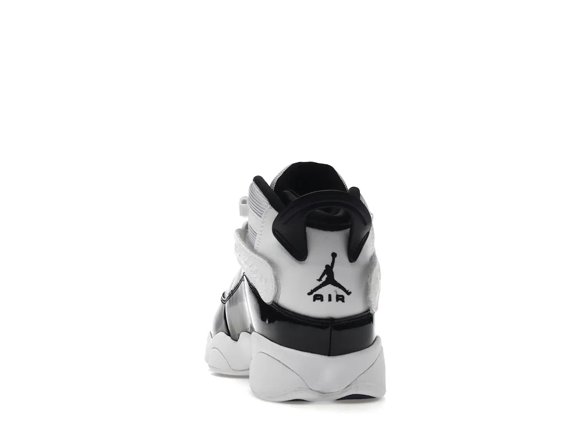 Детские кроссовки Lifestyle Jordan 6 Rings (GS) Jordan, White/Black/Dark Concord-Clear — фото 4