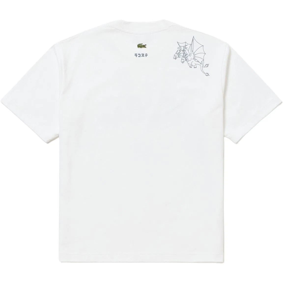 Футболка LACOSTE Godzilla, White — фото 3